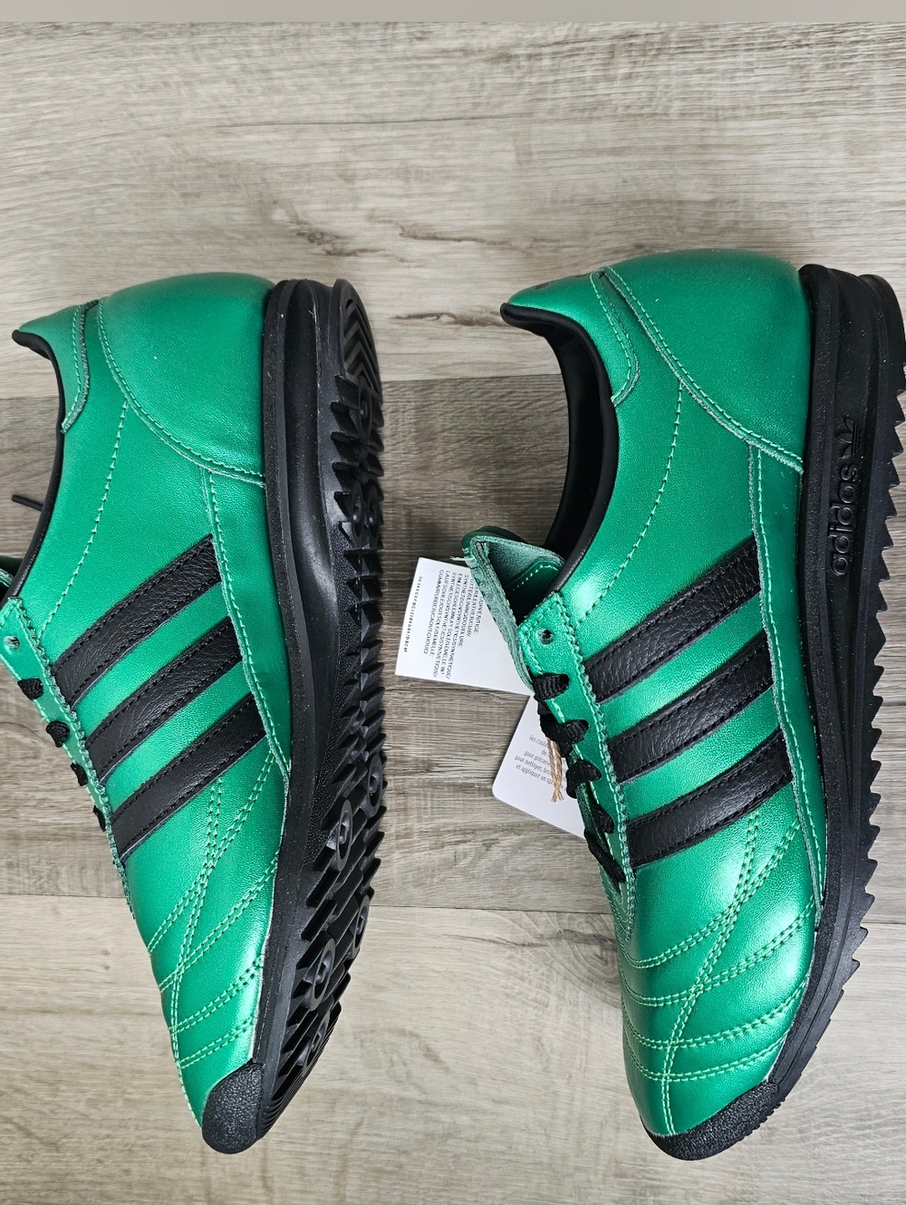 Adidas Originals SL 72 OG W - Metallic Green/Black (NWT) - Picture 14 of 16